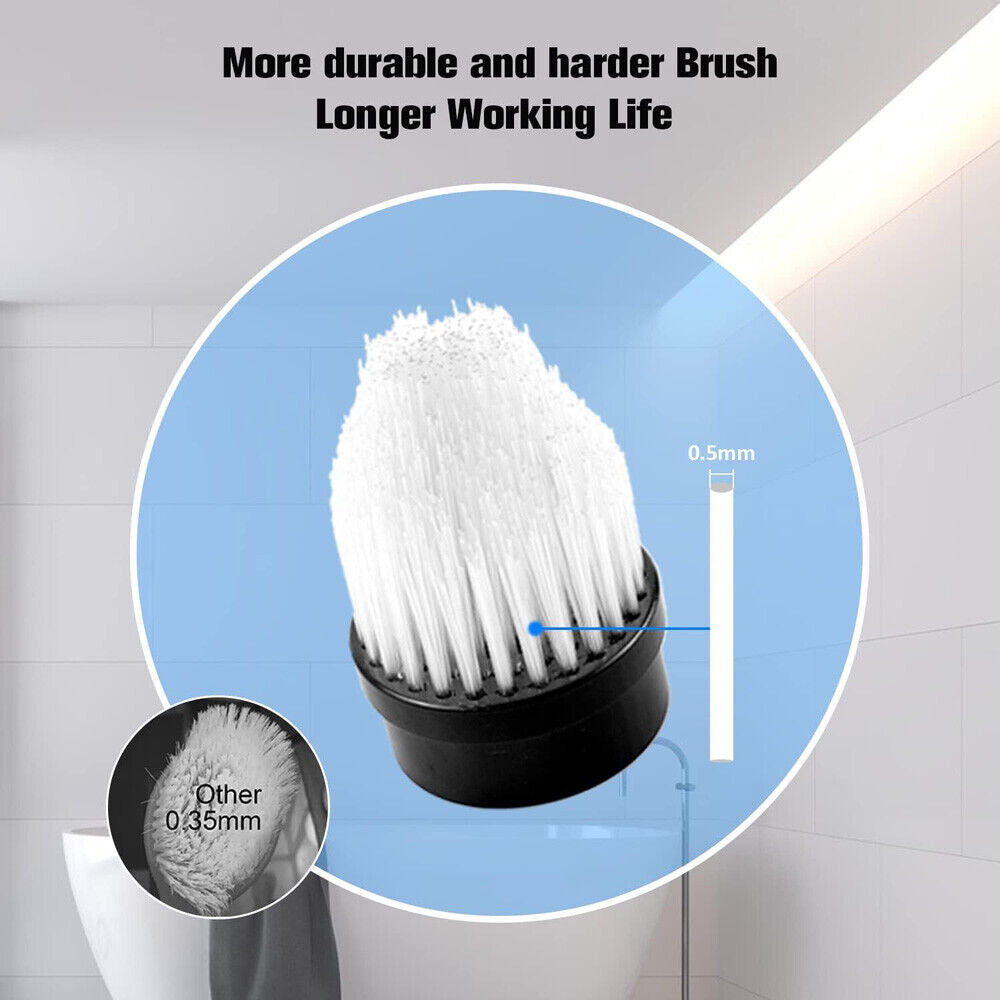 Electric Brush Spin Scrubber Cordless Rechargeable Handheld Power Cleaning